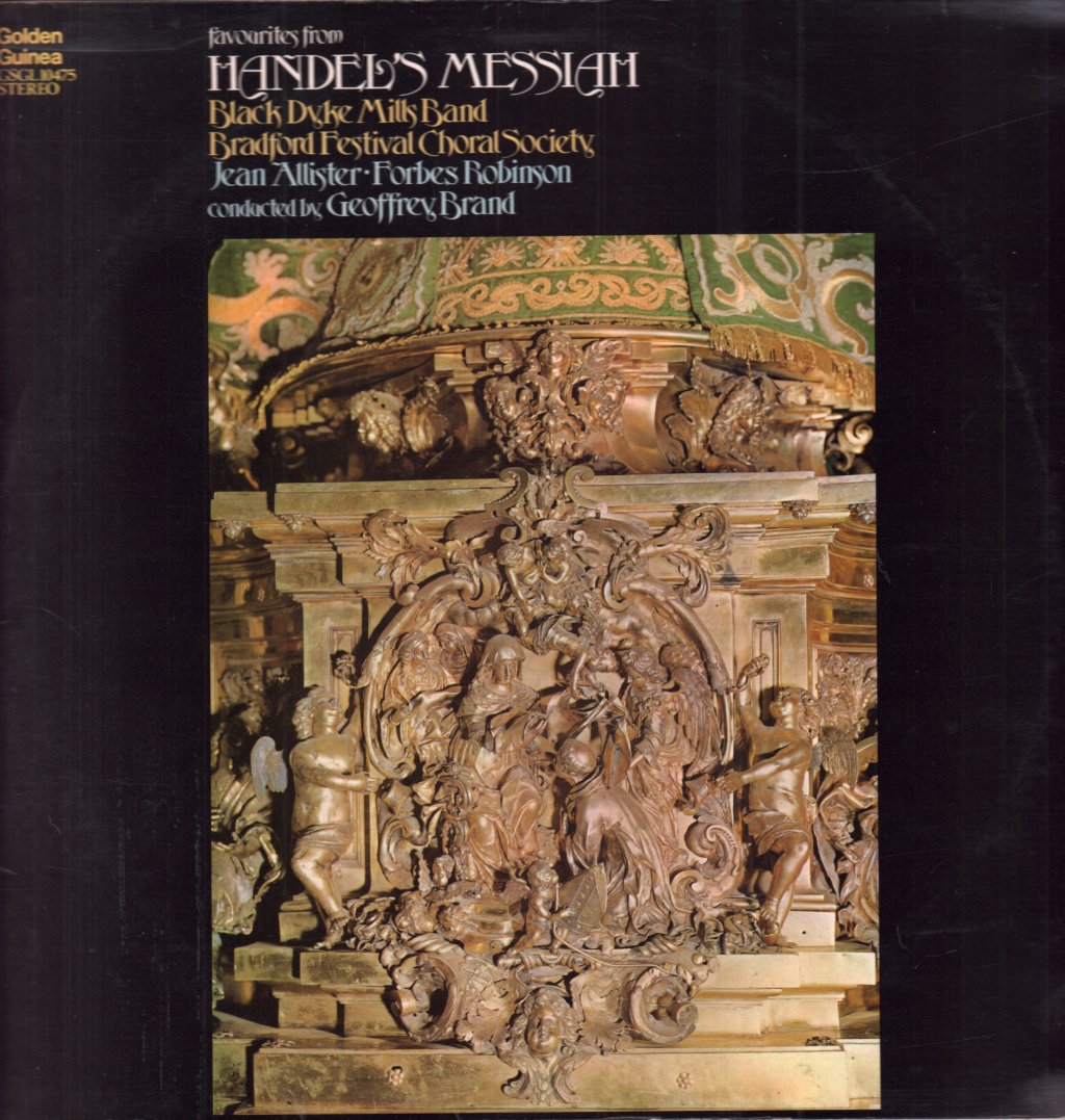 Black Dyke Mills Band - Favourites From Handel's Messiah - Lp