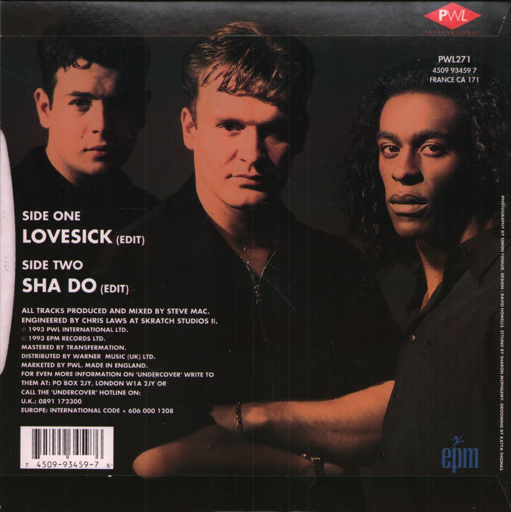 Undercover - Lovesick - 7 Inch