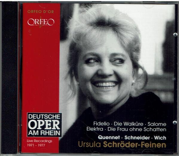 Ursula Schroder-Feinen - Fidelio · Die Walküre · Salome · Elektra · Die Frau Ohne Schatten - Cd