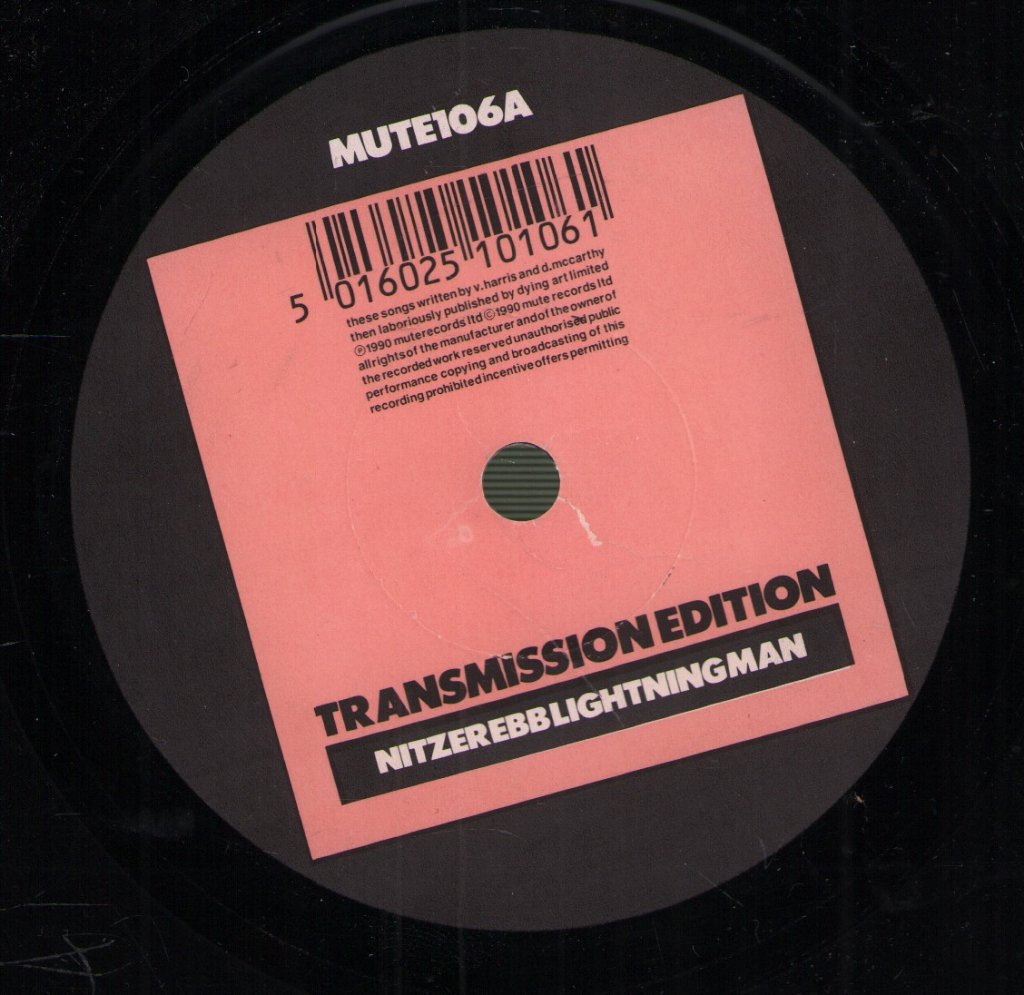 Nitzer Ebb - Lightning Man - 7 Inch