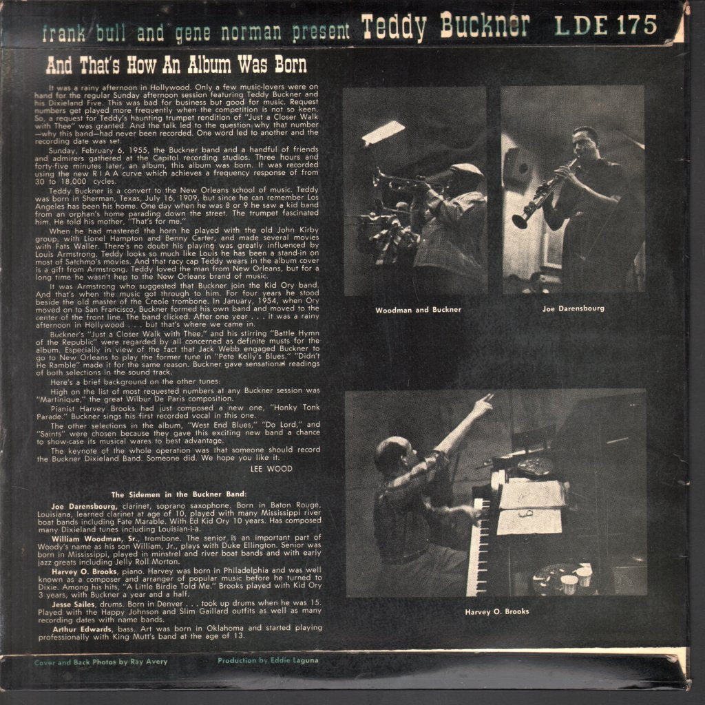 Teddy Buckner - Dixieland Jubilee - 10 Inch