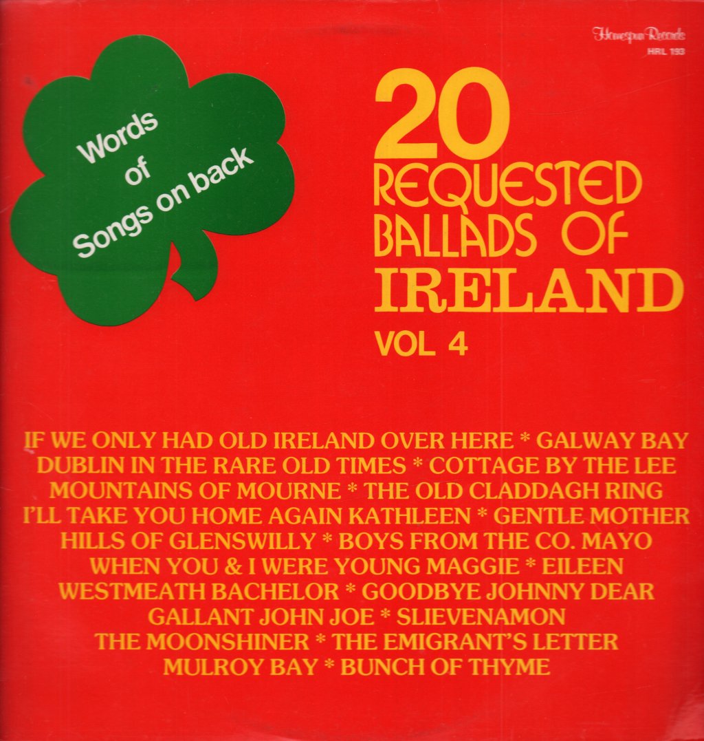 Various Artists - 20 Requested Ballads of Ireland Vol. 4 - Lp