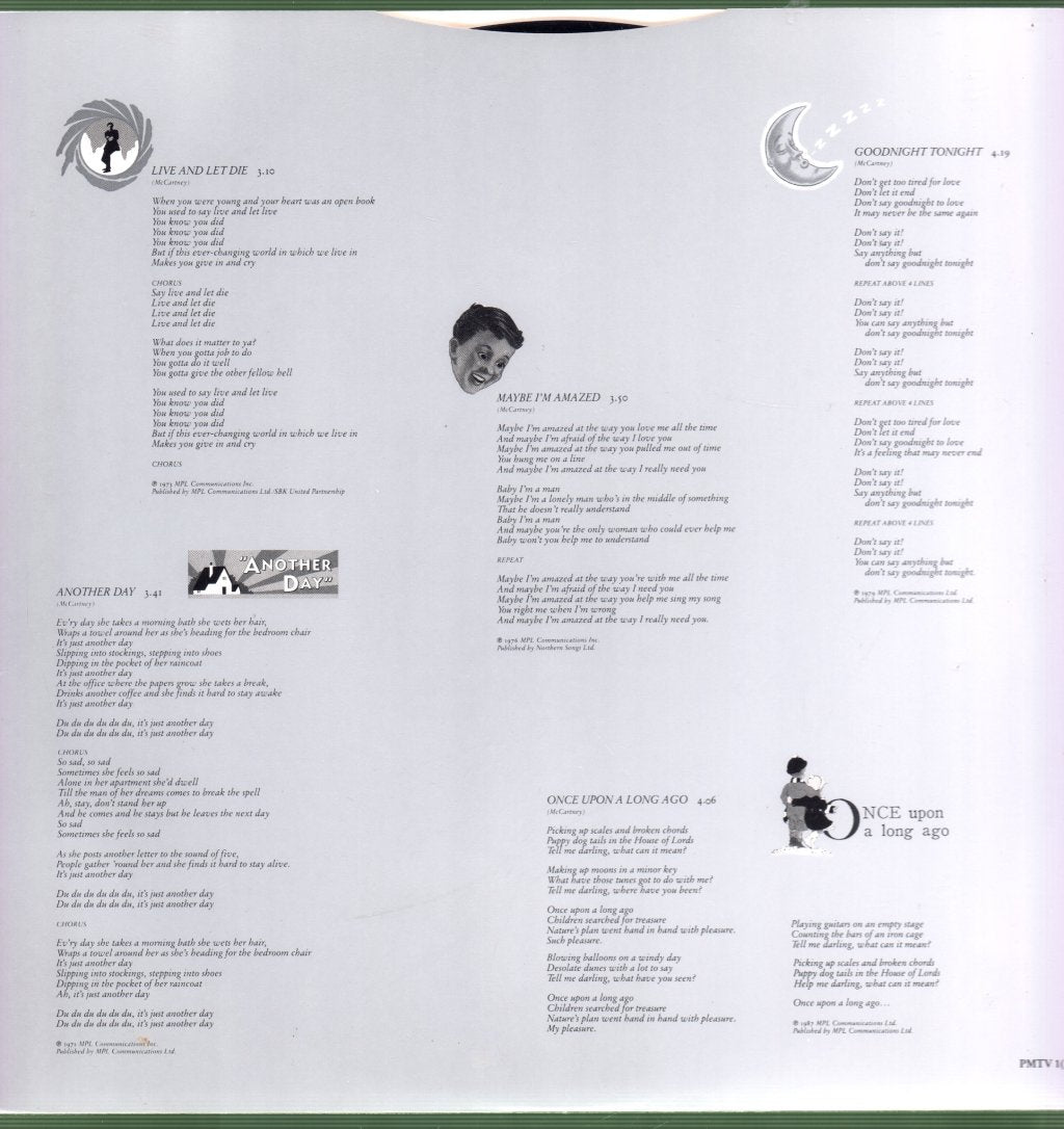 Paul McCartney - All The Best - Double Lp