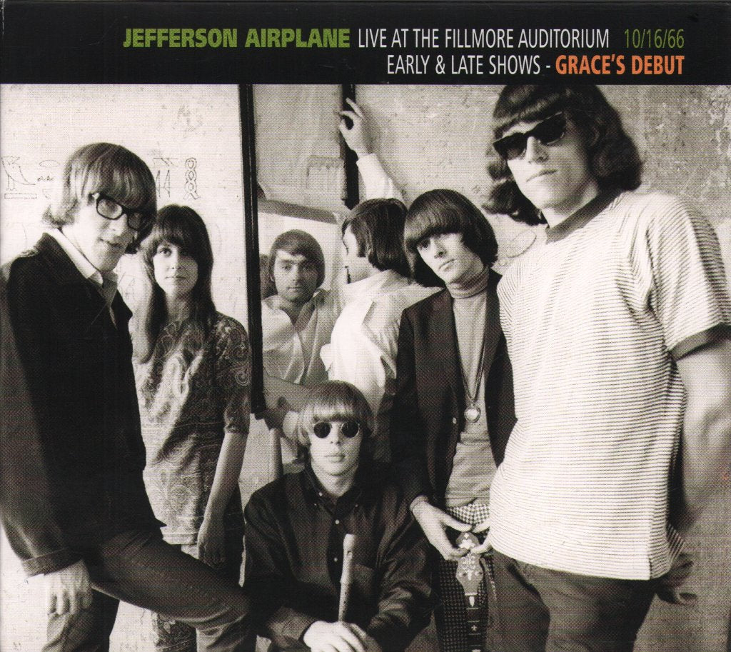 Jefferson Airplane - Live At The Fillmore Auditorium 10/16/66 (Early & Late Shows - Grace's Debut) - Cd