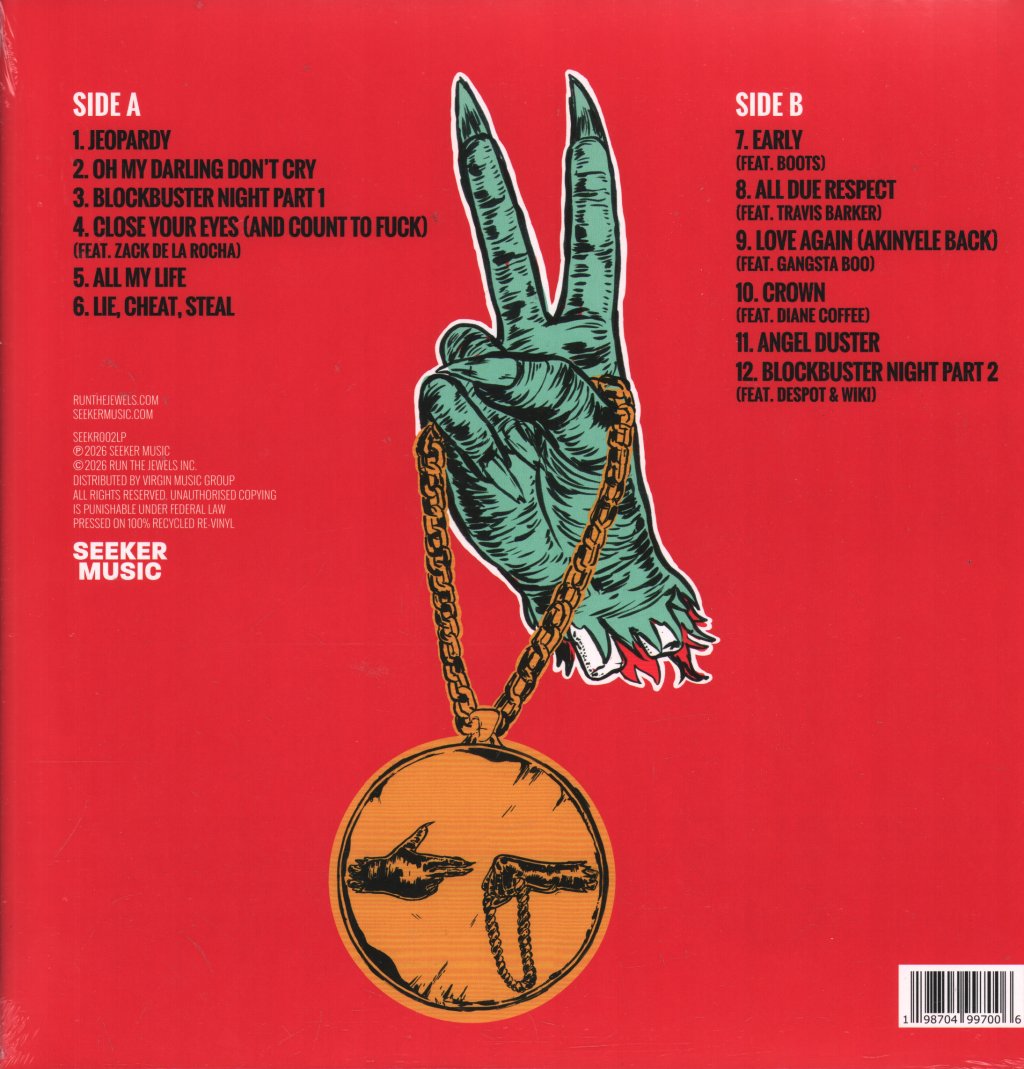 Run The Jewels - Run The Jewels 2 - Lp