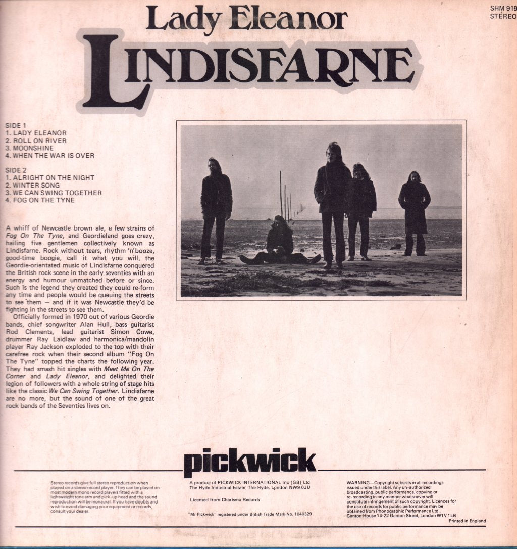 Lindisfarne - Lady Eleanor - Lp