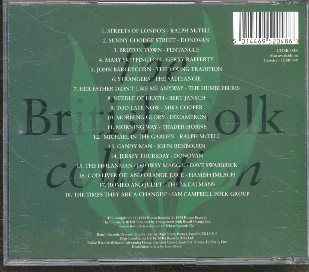 Various - British Folk Collection (The Very Best Of British Folk) - Cd