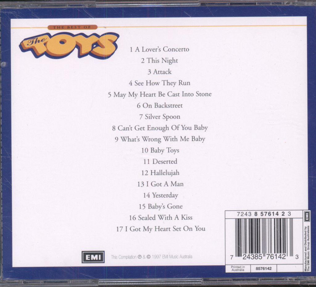 Toys (Us 60'S Group) - Best Of The Toys - Cd