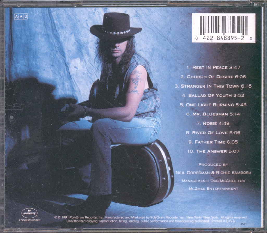 Richie Sambora - Stranger In This Town - Cd