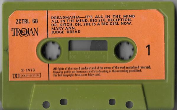 Judge Dread - Dreadmania (It's All In The Mind) - Cassette