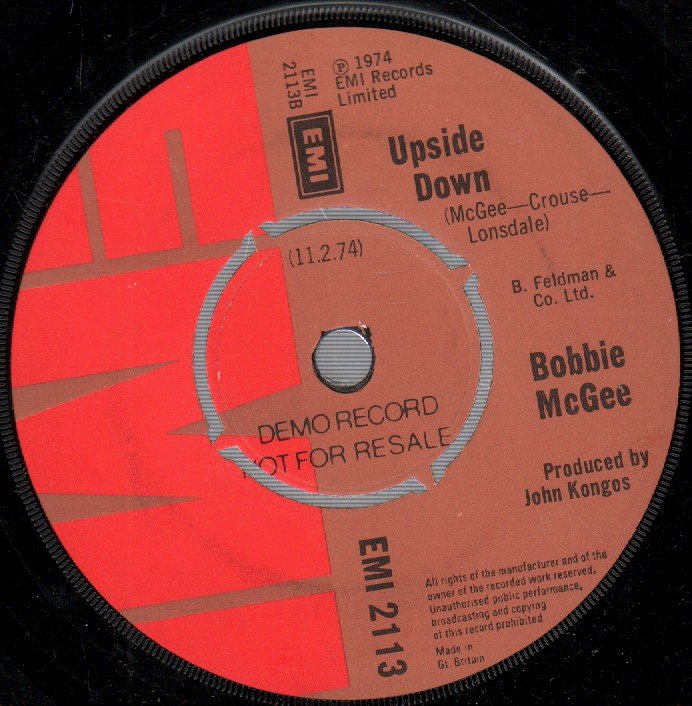 Bobbie McGee - Nickels And Dimes - 7 Inch
