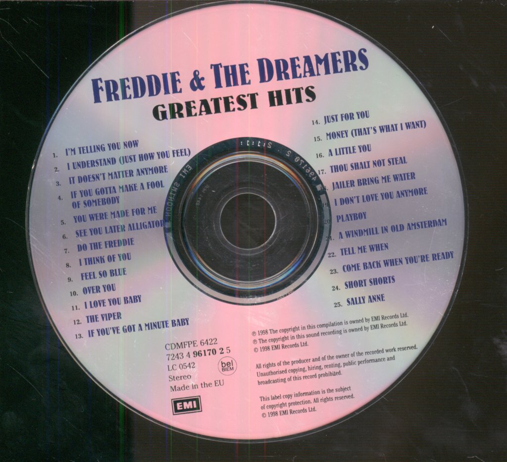 Freddie And The Dreamers - Greatest Hits - Cd