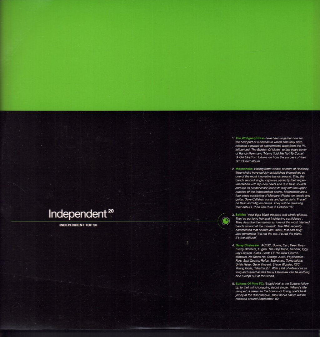 Various Artists - Independent 20 - Double Lp
