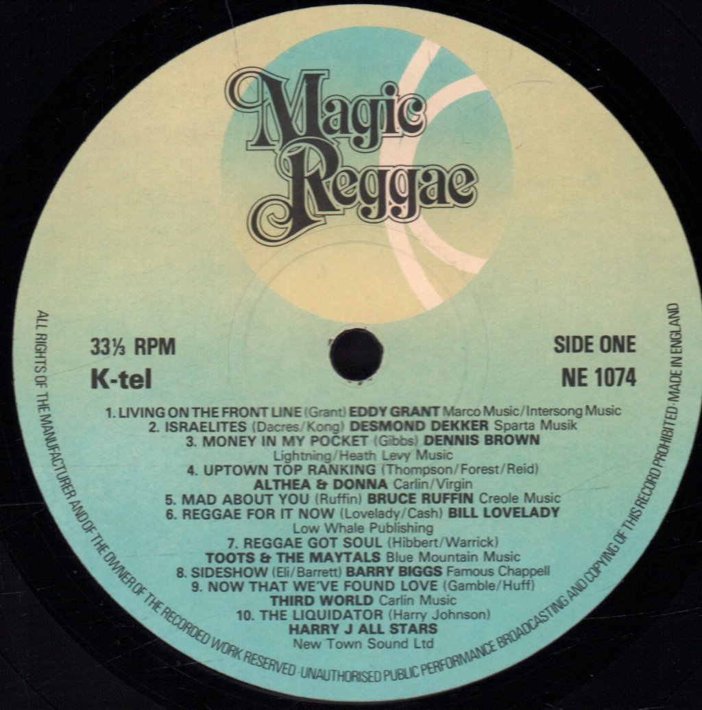 Various Artists - Magic Reggae - Lp
