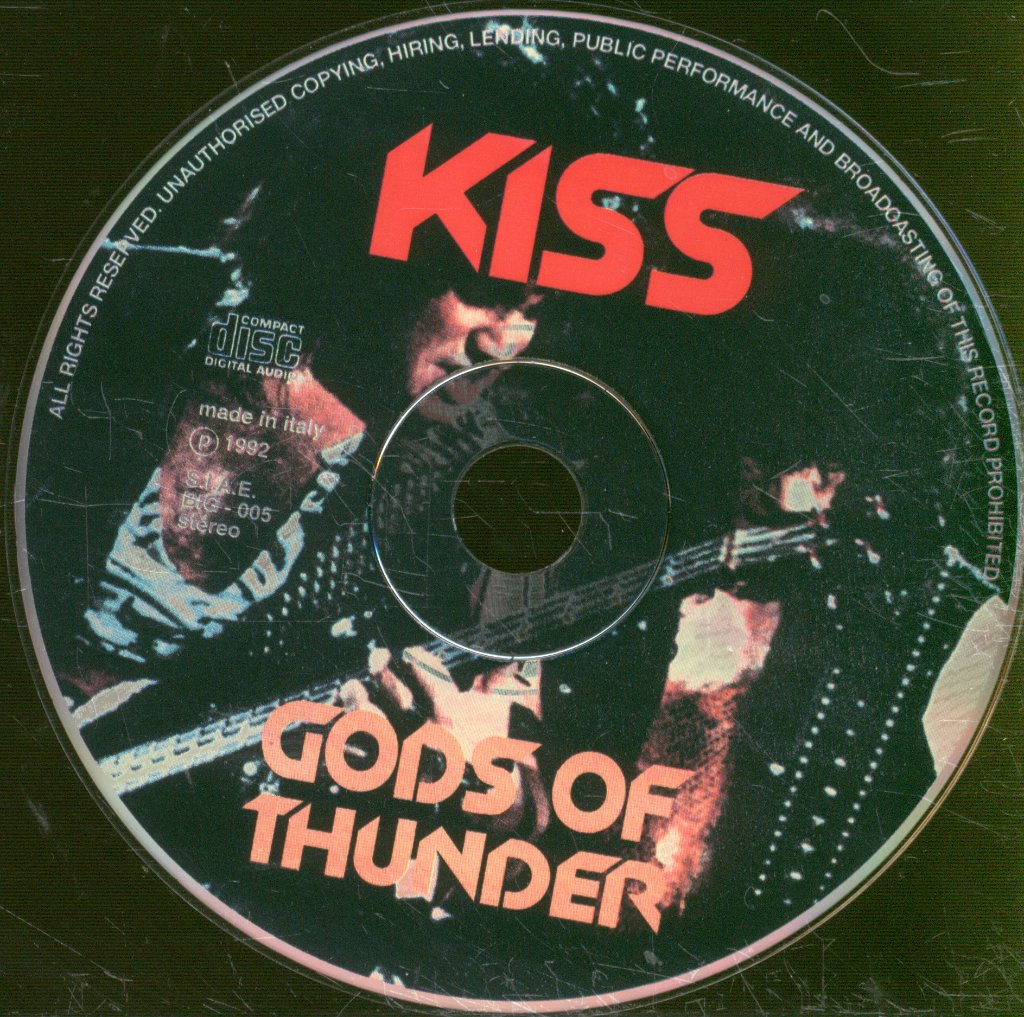 Kiss - Gods Of Thunder - Cd