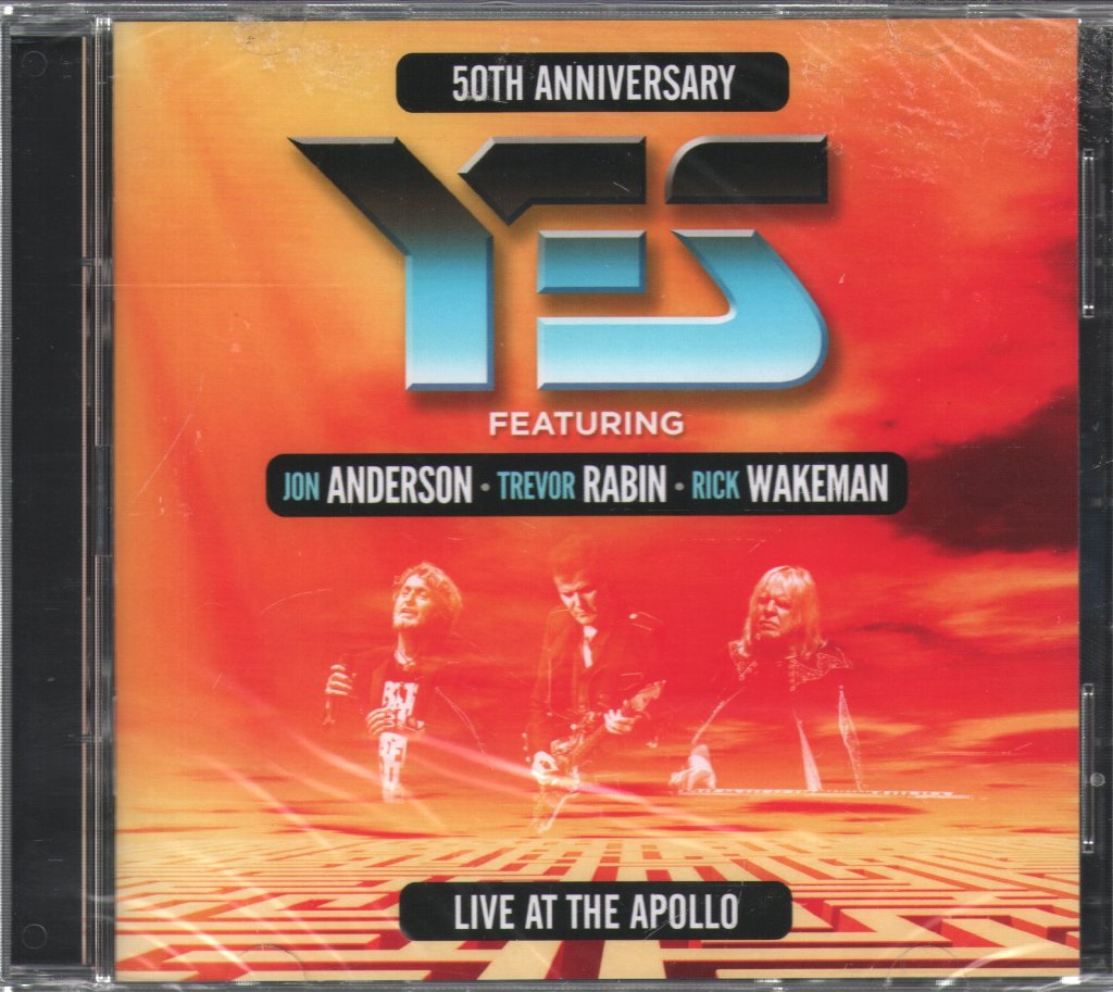 Yes Featuring Jon Anderson, Trevor Rabin, Rick Wakeman - 50th Anniversary Live At The Apollo - Double Cd