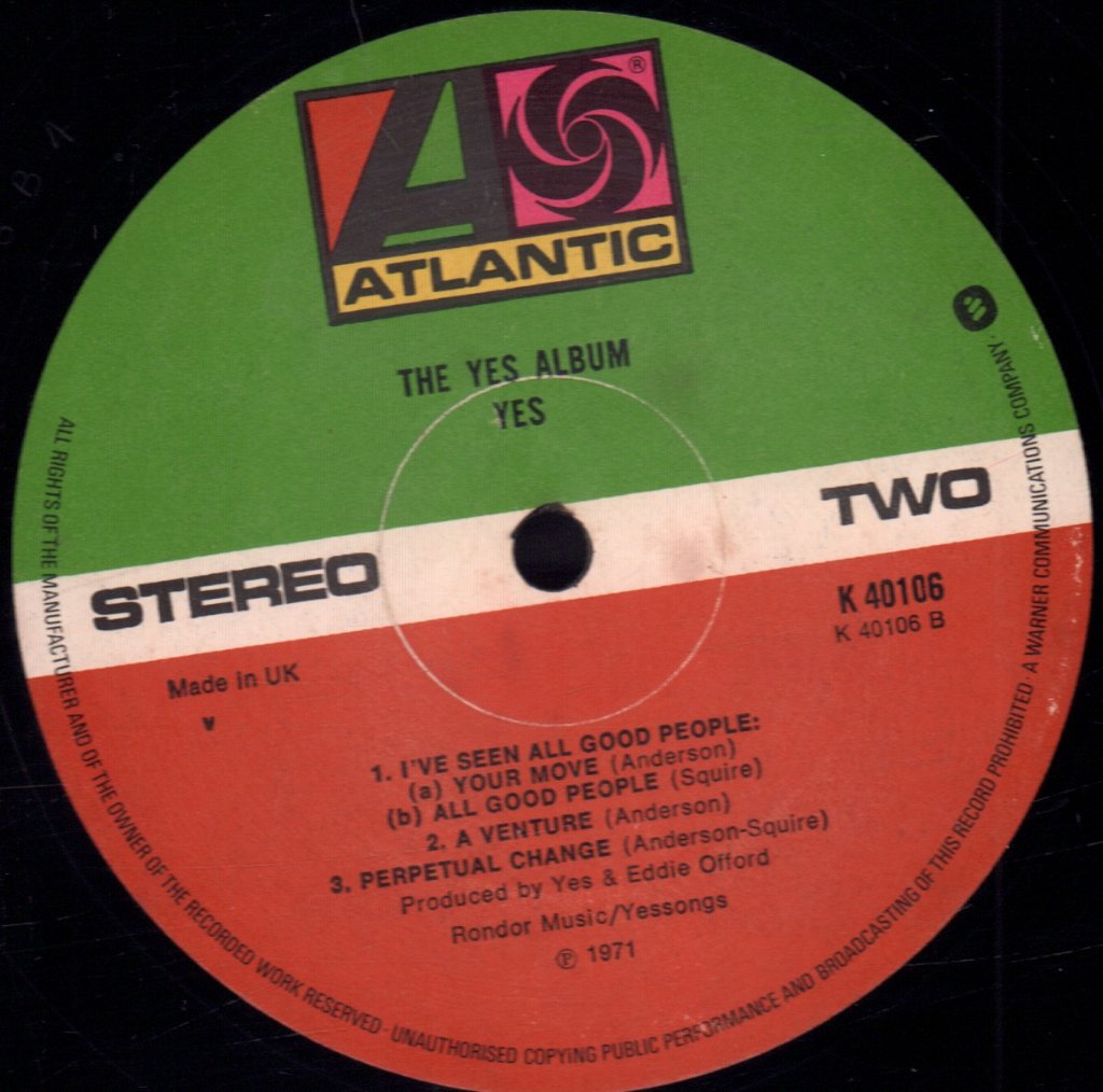 Yes - Yes Album - Lp