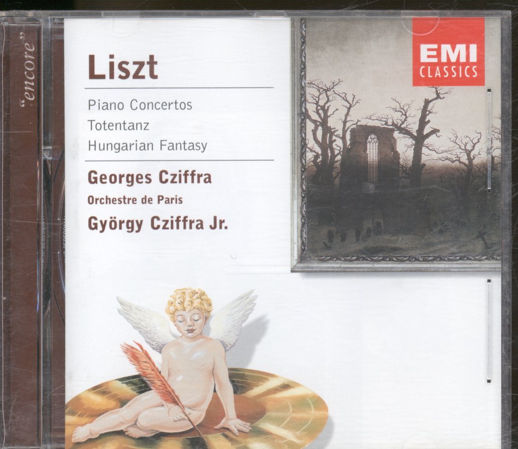 George Cziffra, Orchestre De Paris - Franz Liszt - Piano Concertos / Totentanz / Hungarian Fantasy - Cd