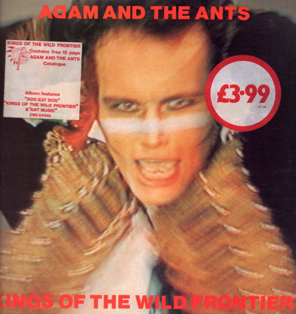 Adam And The Ants - Kings Of The Wild Frontier - Lp