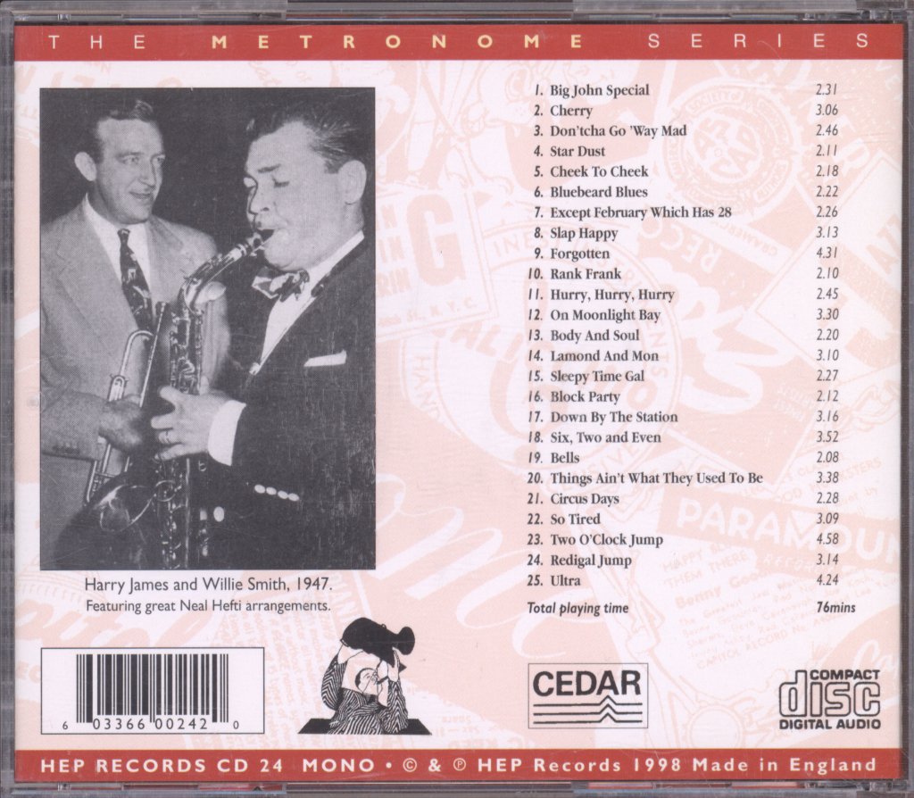 Harry James And His Music Makers - Big John Special '49 - Cd
