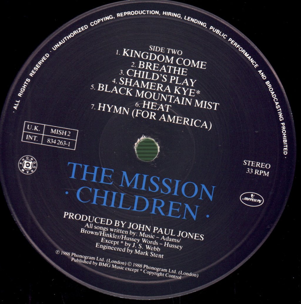 Mission - Children - Lp