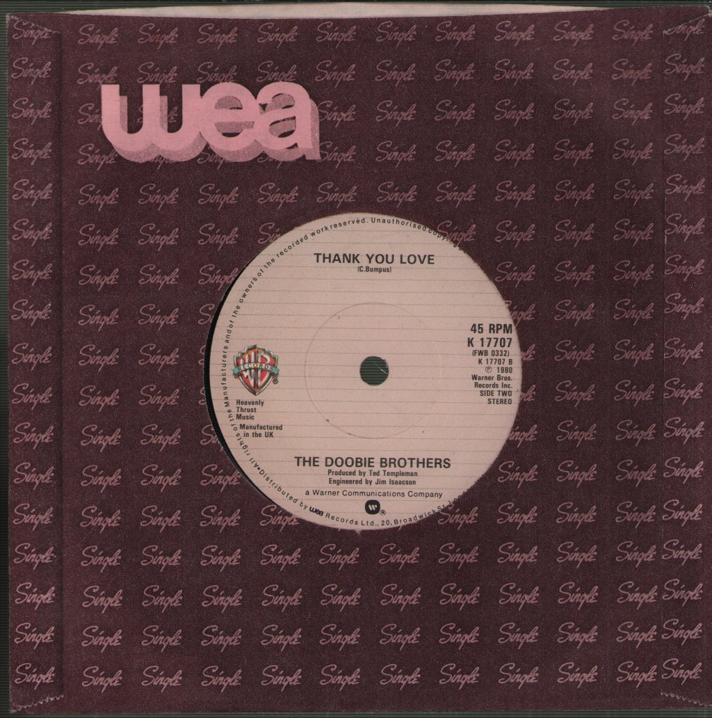 Doobie Brothers - One Step Closer - 7 Inch