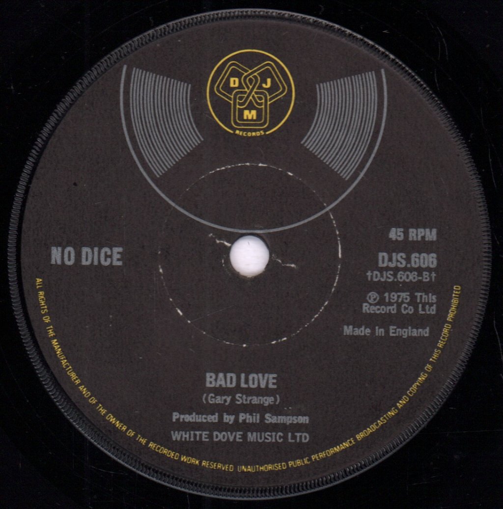 No Dice (Rock Group) - I Need Someone - 7 Inch