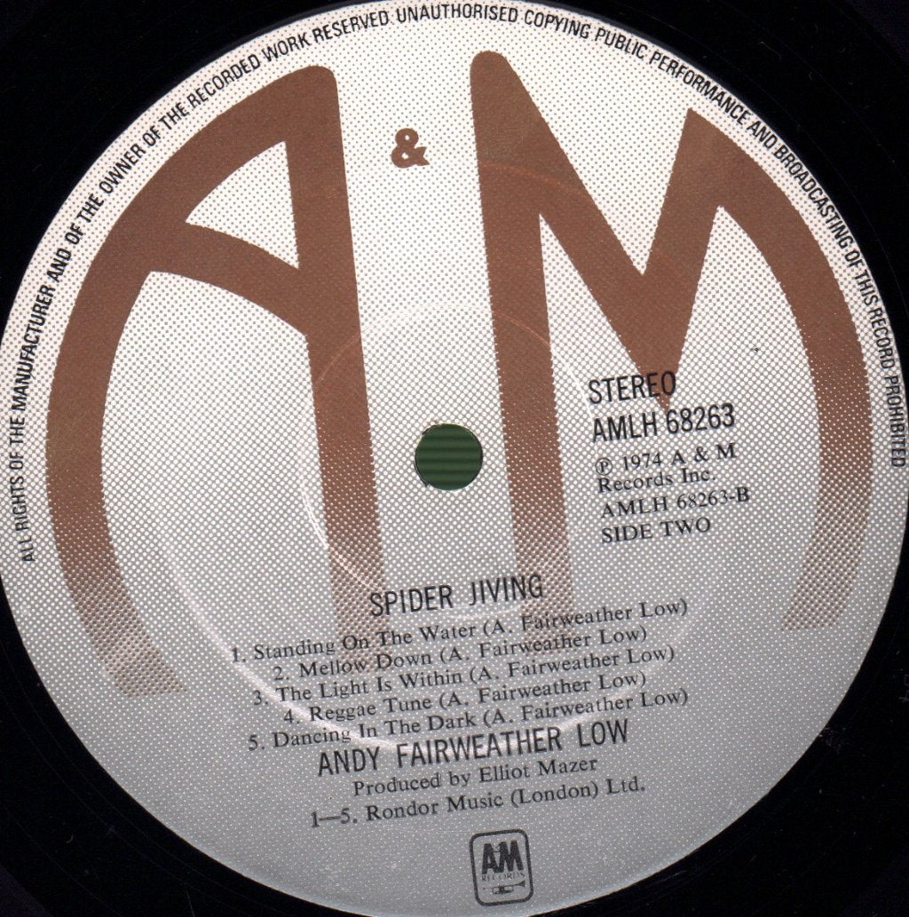 Andy Fairweather Low - Spider Jiving - Lp