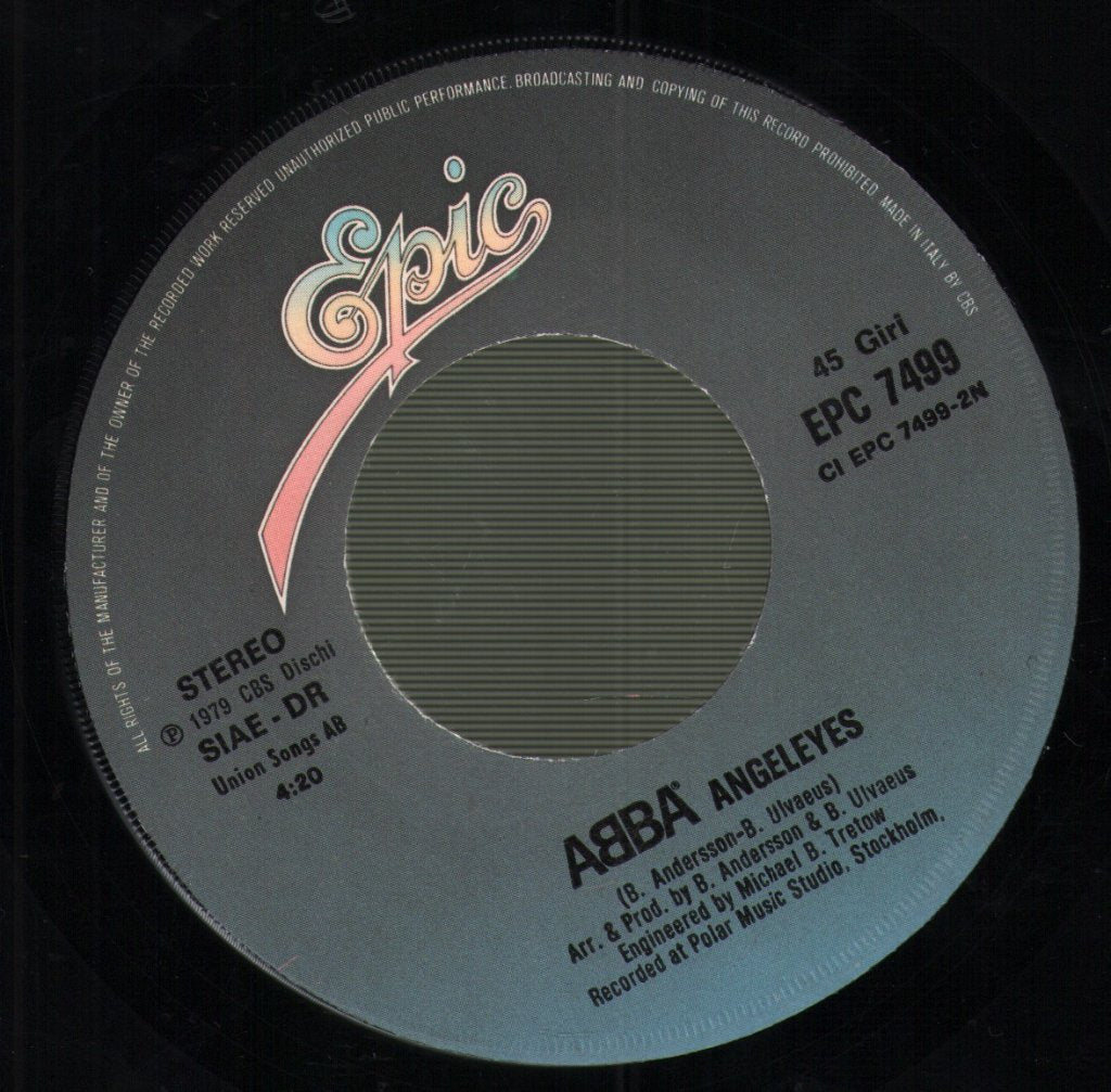 ABBA - Voulez-Vous / Angeleyes - 7 Inch