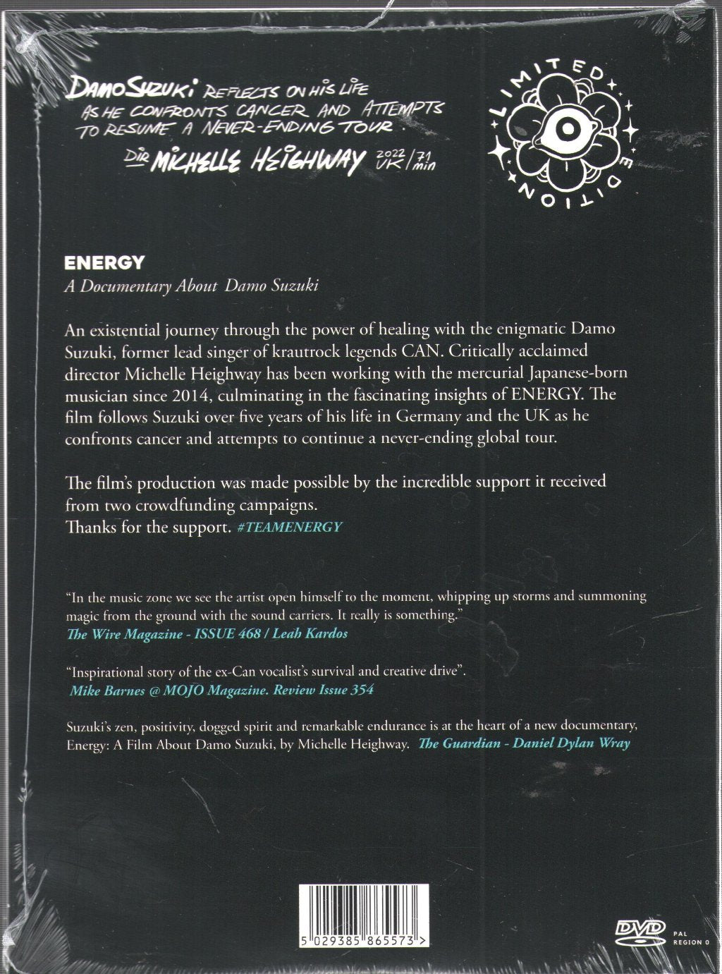 Damo Suzuki - Energy (A Documentary About Damo Suzuki) - Dvd
