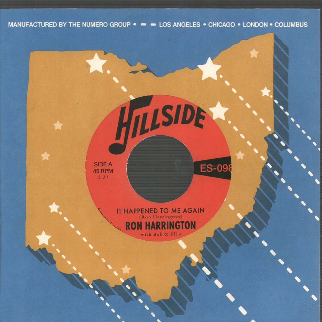 Ron Harrington - It Happened To Me Again - 7 Inch