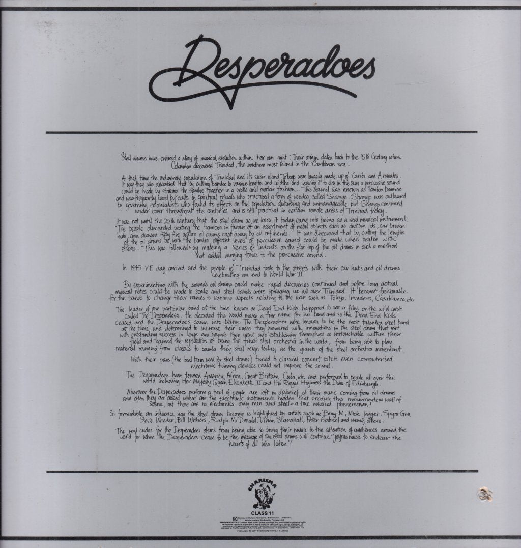 Desperadoes - Desperadoes - Lp