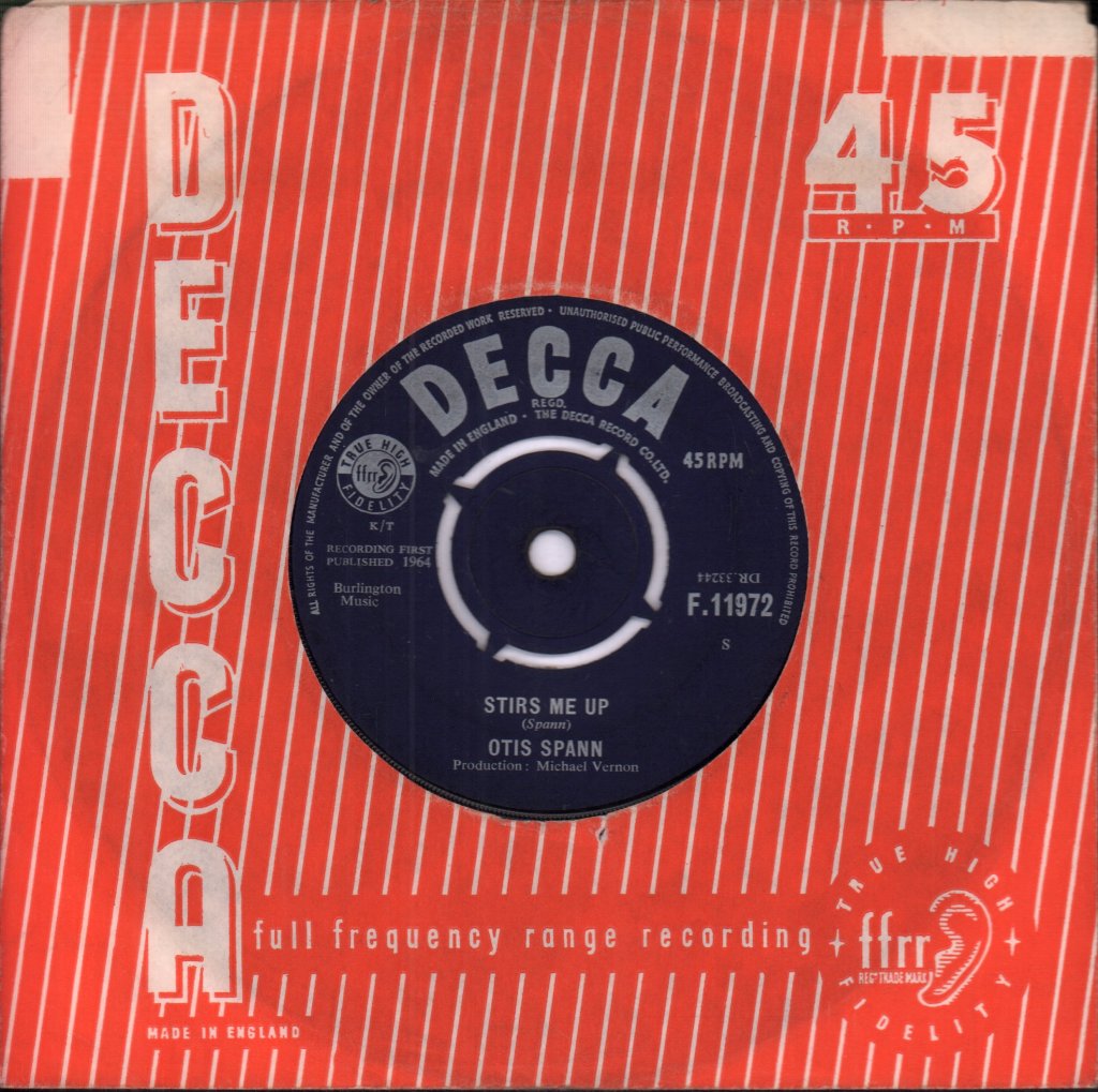 Otis Spann - Stirs Me Up - 7 Inch