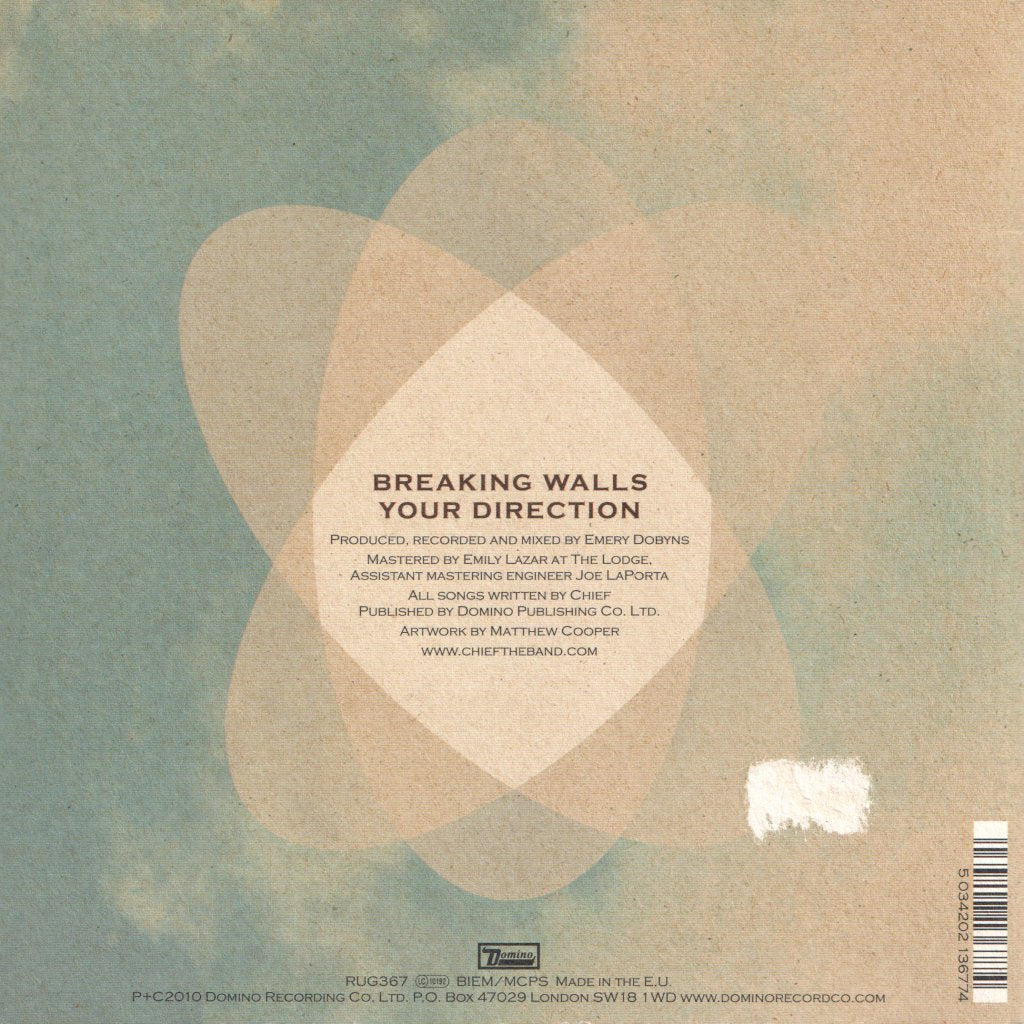 Chief (Indie Band) - Breaking Walls - 7 Inch