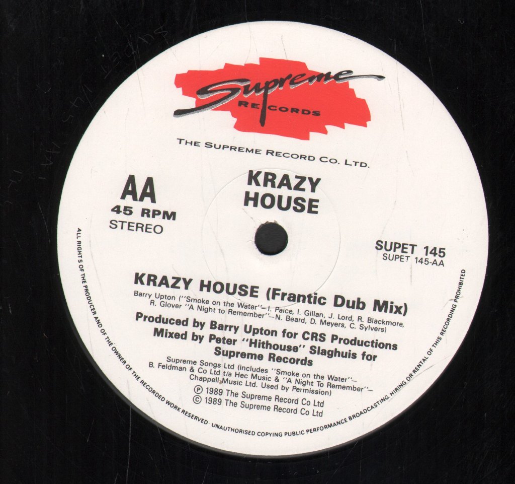 Krazy House - Krazy House - 12 Inch