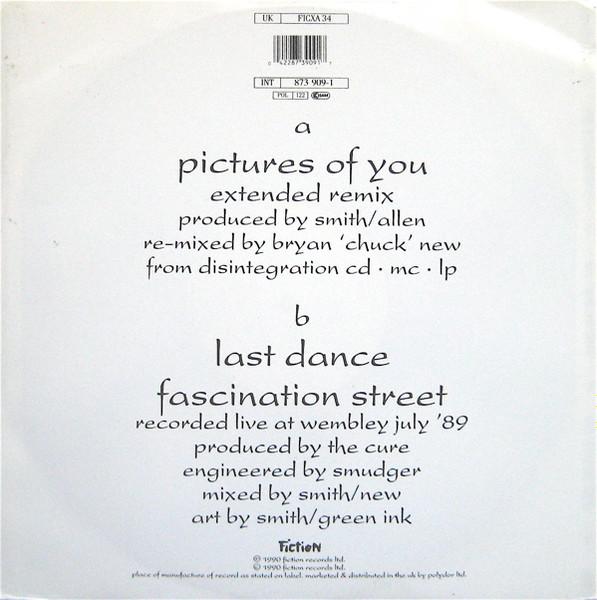 Cure - Pictures Of You - 12 Inch
