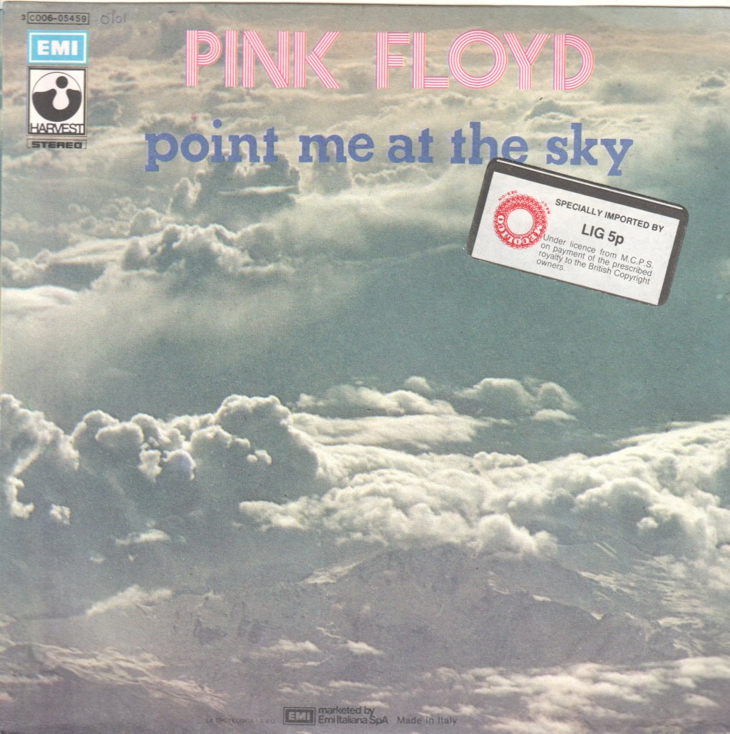 Pink Floyd - Point Me At The Sky - 7 Inch