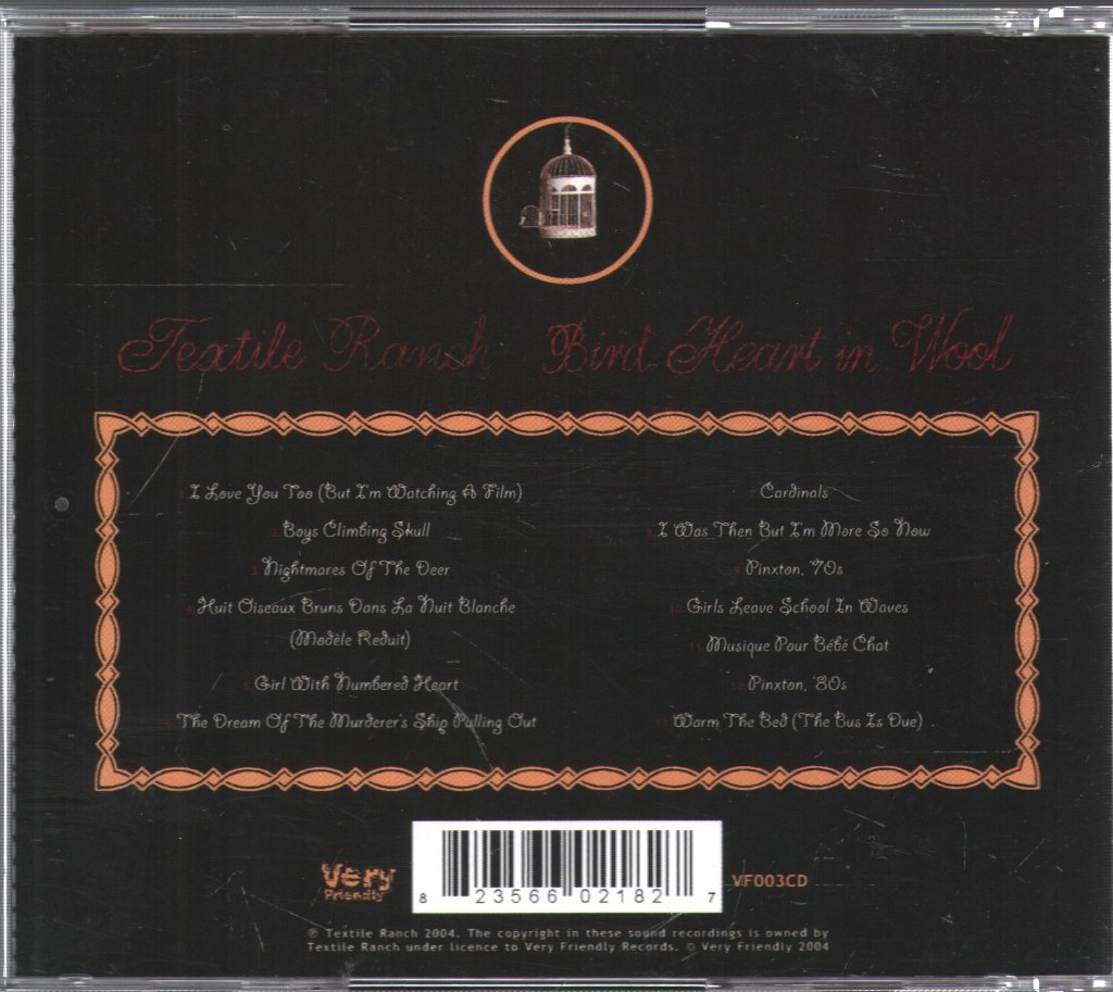 Textile Ranch - Bird Heart In Wool - Cd