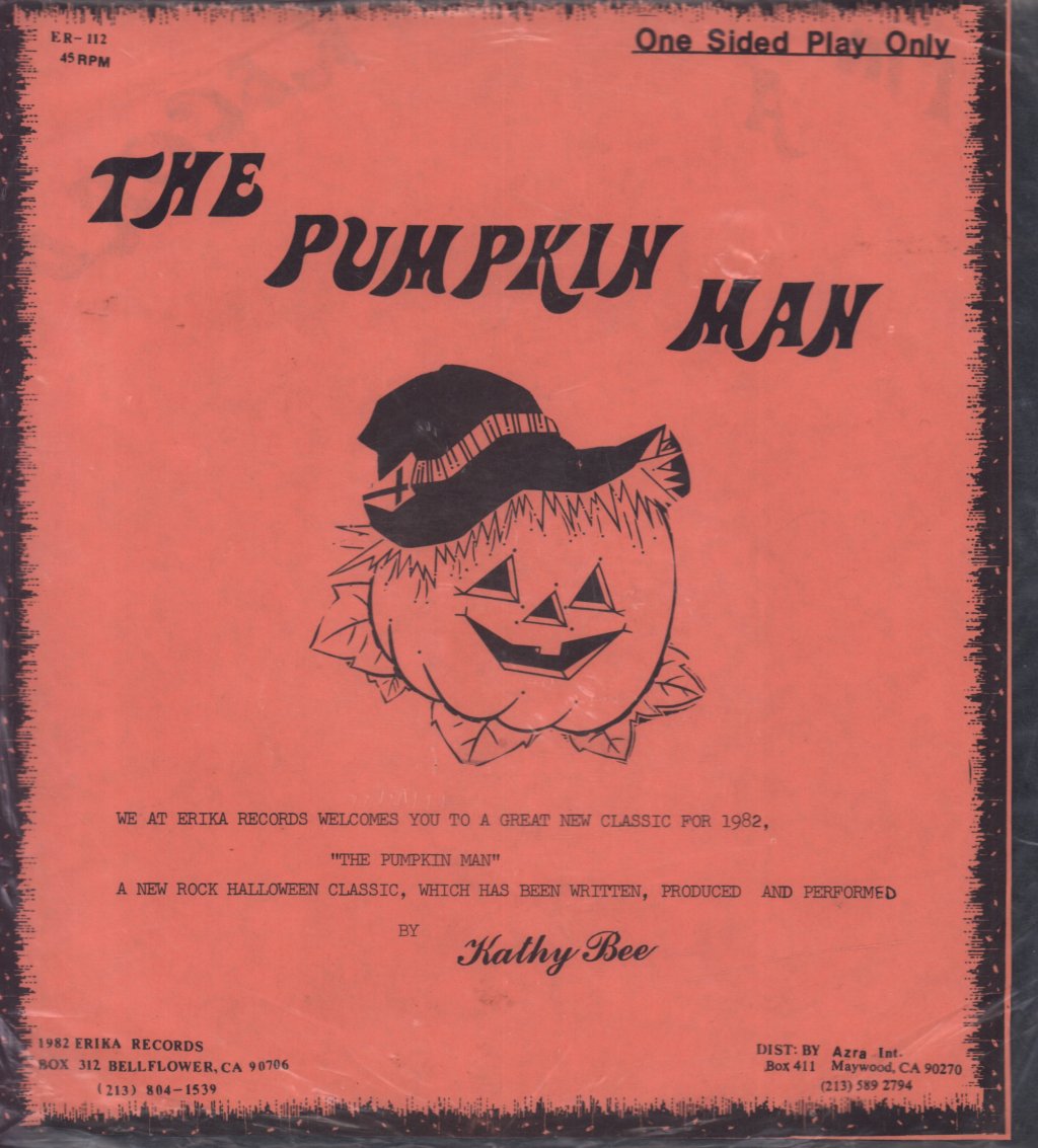 Kathy Bee - Pumpkin Man - 7 Inch