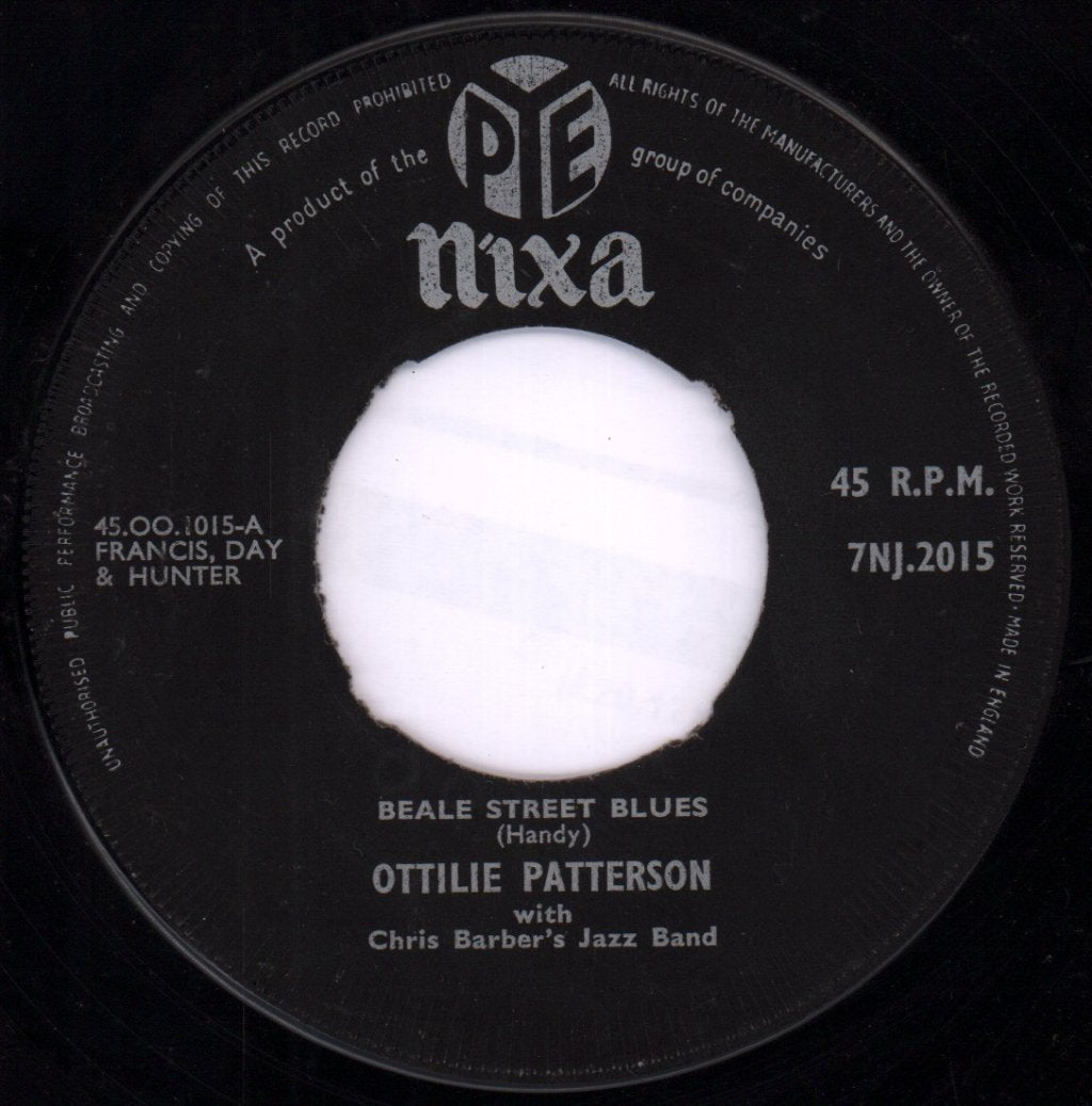 Ottilie Patterson - Beale Street Blues - 7 Inch