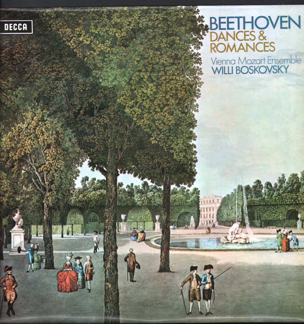 Vienna Mozart Ensemble / Willi Boskovsky - Beethoven - Dances & Romances - Lp