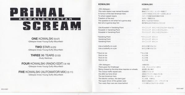 Primal Scream - Kowalski - Cd