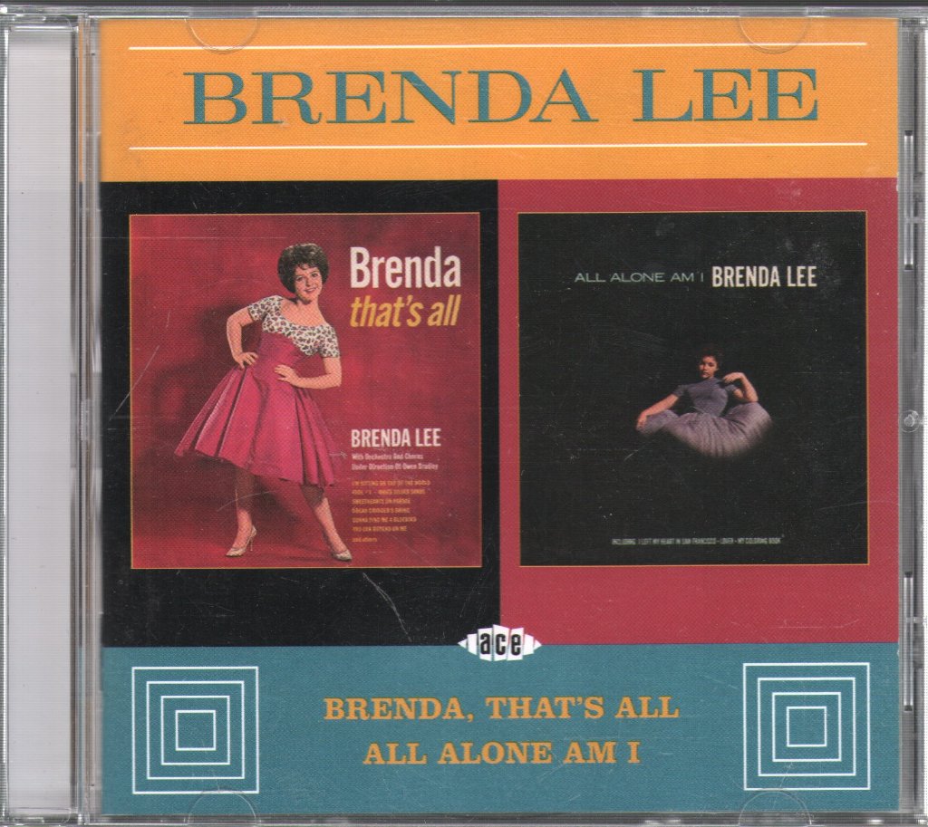 Brenda Lee - Brenda, That's All / All Alone Am I - Cd