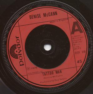 Denise Mccann - Tattoo Man - 7 Inch