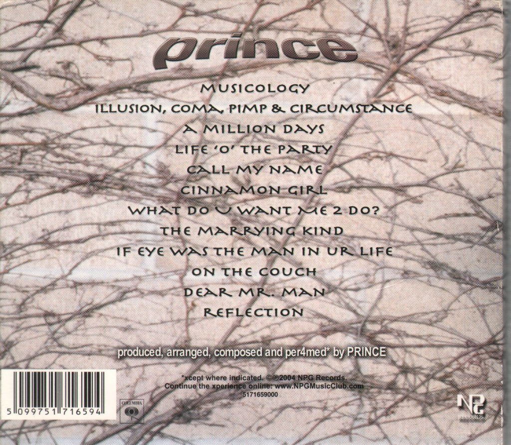 Prince - Musicology - Cd