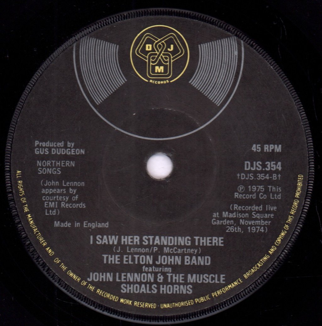 Elton John Band - Philadelphia Freedom - 7 Inch