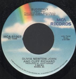 Olivia Newton John And Cliff Richard - Suddenly - 7 Inch