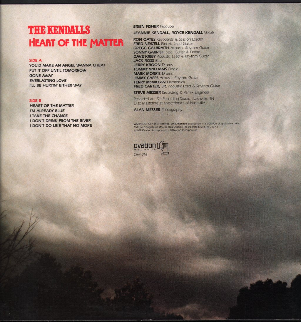 Kendalls - Heart Of The Matter - Lp