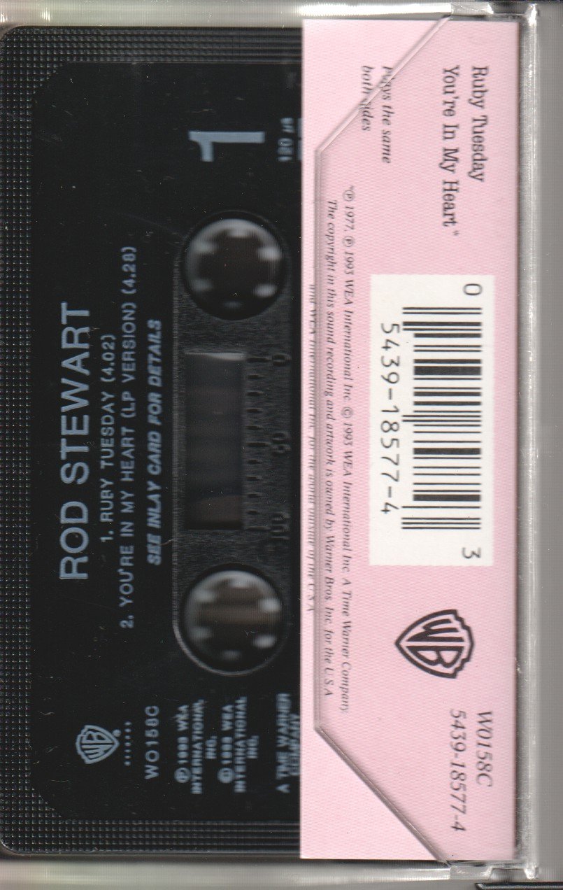 Rod Stewart - Ruby Tuesday - Cassette