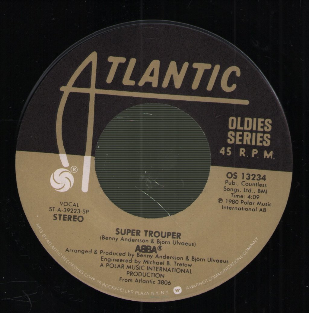 ABBA - Super Trouper / Lay All Your Love On Me - 7 Inch